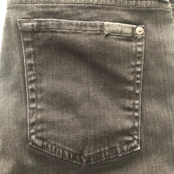 7 For All Mankind Black The Skinny Jeans size 27 - Picture 8 of 8